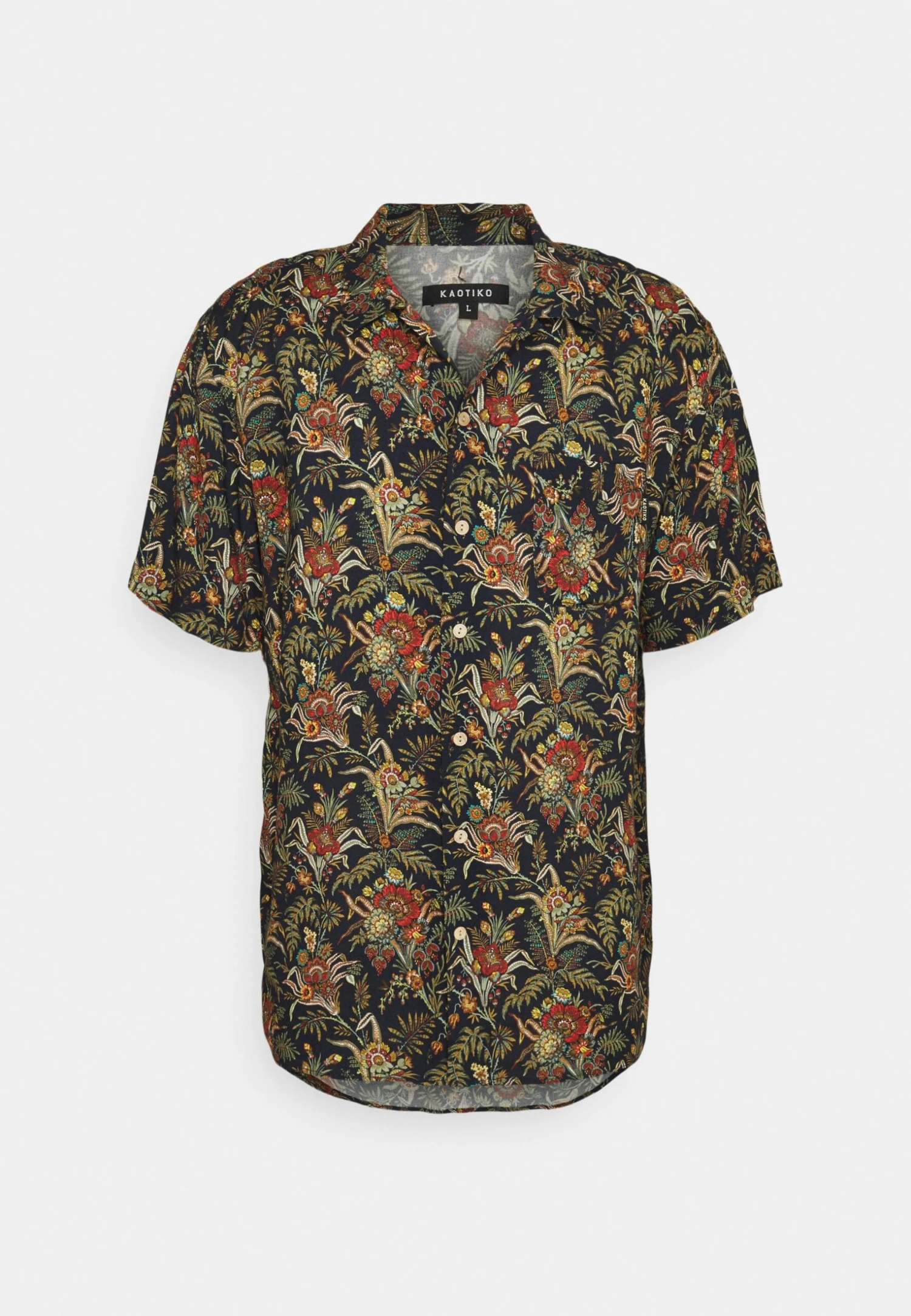 Kaotiko Goa - Camisa - Dark Blue 3 Kaotiko Goa - Camisa - Dark Blue