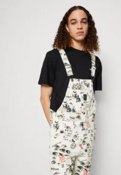 Kaotiko Overall Underground Unisex - Peto - Ivory -Kaotiko Tienda b0ca3f1eabda4e48bfddc714e41e9acc