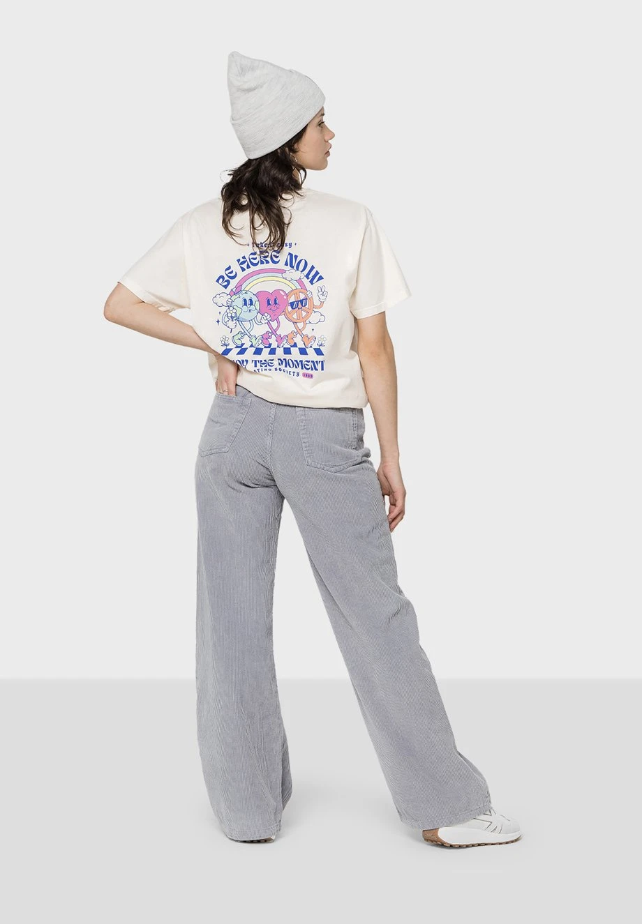 Kaotiko Enjoy The Moment - Camiseta Estampada - Beige 3 Kaotiko Enjoy The Moment - Camiseta Estampada - Beige