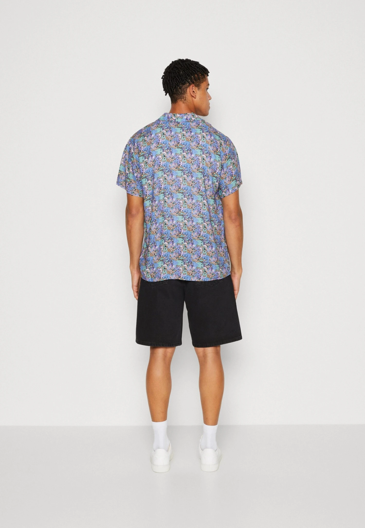 Kaotiko Shirt Basquiat Unisex - Camisa - Lila 5 Kaotiko Shirt Basquiat Unisex - Camisa - Lila - Image 3