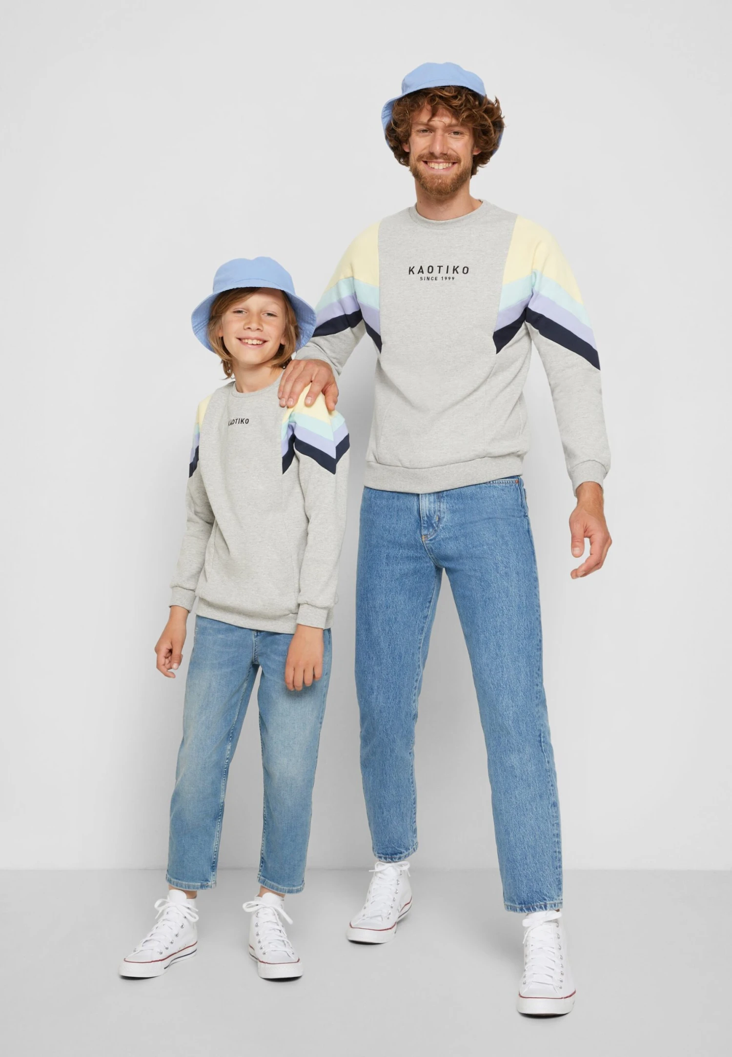 Kaotiko Crew Seattle Unisex - Sudadera - Gris/Amarillo/Verde 4 Kaotiko Crew Seattle Unisex - Sudadera - Gris/Amarillo/Verde - Image 2