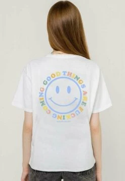 Kaotiko Smile - Camiseta Estampada - Blanco 9 Kaotiko Smile - Camiseta Estampada - Blanco -Kaotiko Tienda ba7db858687a4497915e609b2afed3e1