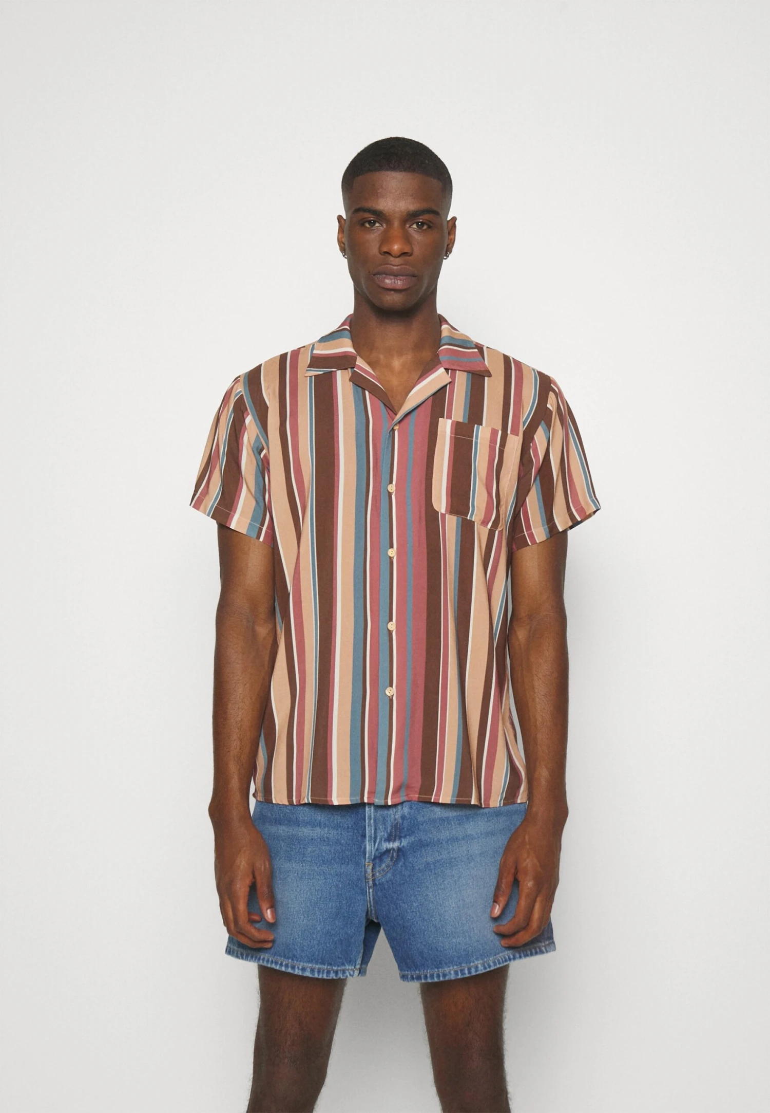 Kaotiko Unisex - Camisa - Brown 3 Kaotiko Unisex - Camisa - Brown