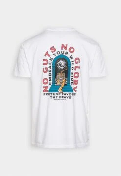 Kaotiko No Guts No Glory Unisex - Camiseta Estampada - Ivory -Kaotiko Tienda bd2fc2a65b2948f2bf68e48bfed99d1b