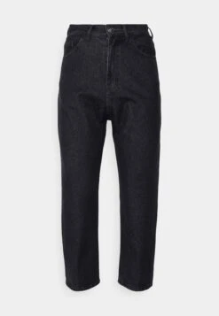 Kaotiko Cropped Unisex - Vaqueros Rectos - Denim Black