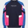 Kaotiko Crew Benton Unisex - Sudadera - Navy/Royal/Fuxia -Kaotiko Tienda c75b8b8135ec4521b85d8c28828bb5c7