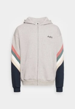 Kaotiko Crem Walker Unisex - Sudadera Con Cremallera - Grey/Burg/Beige -Kaotiko Tienda c7e1d4bd97d7492b86f724b94e362eda