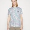 Kaotiko Tie Dye Bakari Unisex - Camiseta Estampada - Malva/Niagara -Kaotiko Tienda c86d4568a4364b49bda2cd59ad6fc62c
