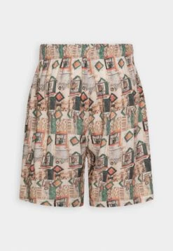 Kaotiko Alejandria Unisex - Shorts - Beige -Kaotiko Tienda c9b6e18c86134ba1b4e35e0afcaaf0b0