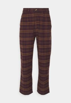 Kaotiko Pant Habana Tagid Check Unisex - Pantalones - Garnet -Kaotiko Tienda cdab0ed87c494f0ea0c621b914c1cef9