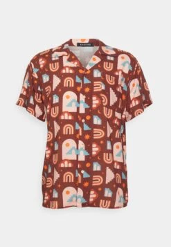 Kaotiko Boho Unisex - Camisa - Brown -Kaotiko Tienda d2a9e017325a4aa792e0aefe4210237d