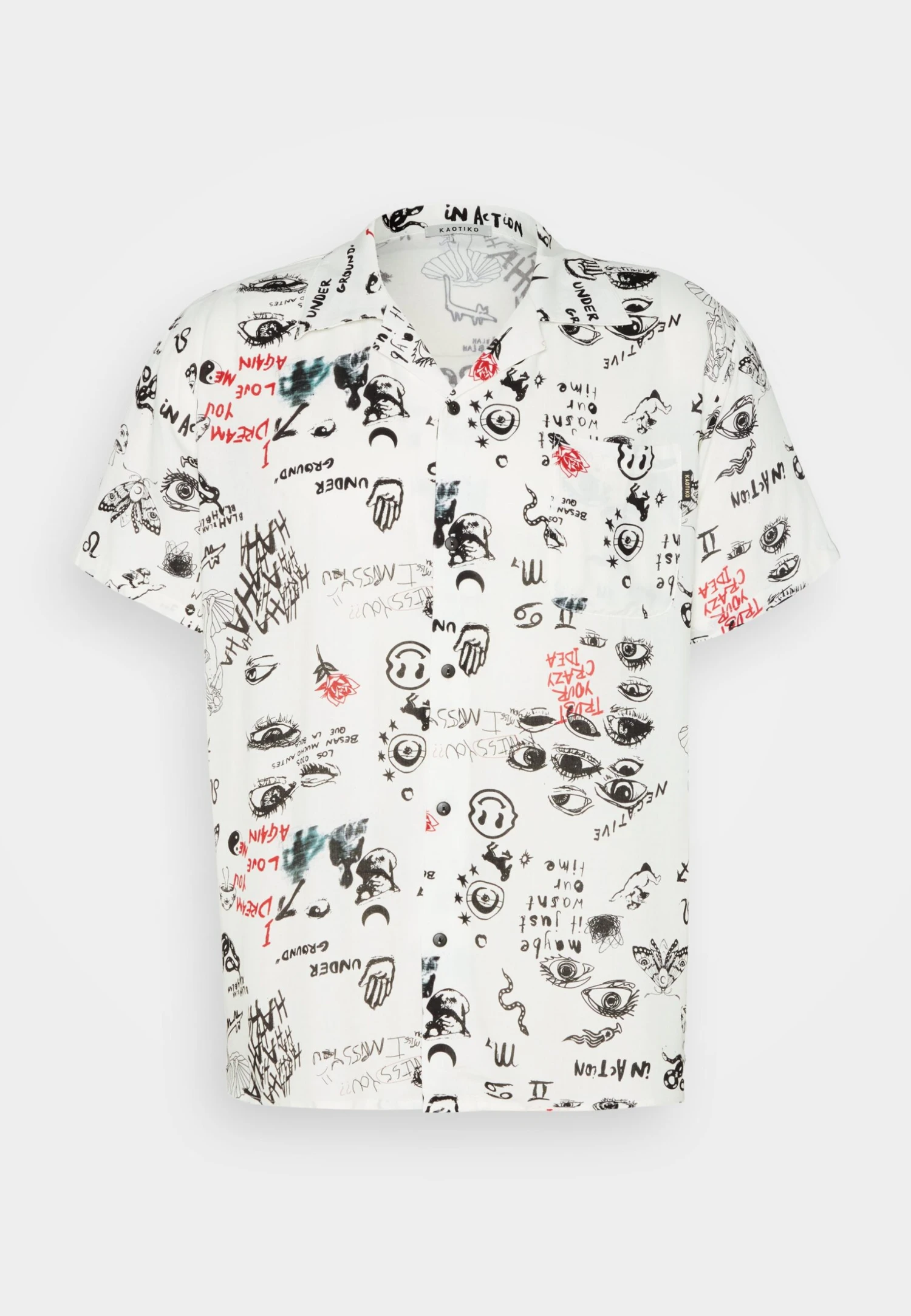 Kaotiko Shirt Underground Unisex - Camisa - Ivory 7 Kaotiko Shirt Underground Unisex - Camisa - Ivory - Image 5