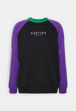 Kaotiko Crew Rang Barin Unisex - Sudadera Con Cremallera - Black/Purple -Kaotiko Tienda e14ddd63d0ea4b82907bc4dce103723b