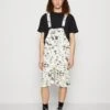 Kaotiko Overall Underground Unisex - Peto - Ivory -Kaotiko Tienda f77d2ca35ad646e4a5450d89cd3ced15